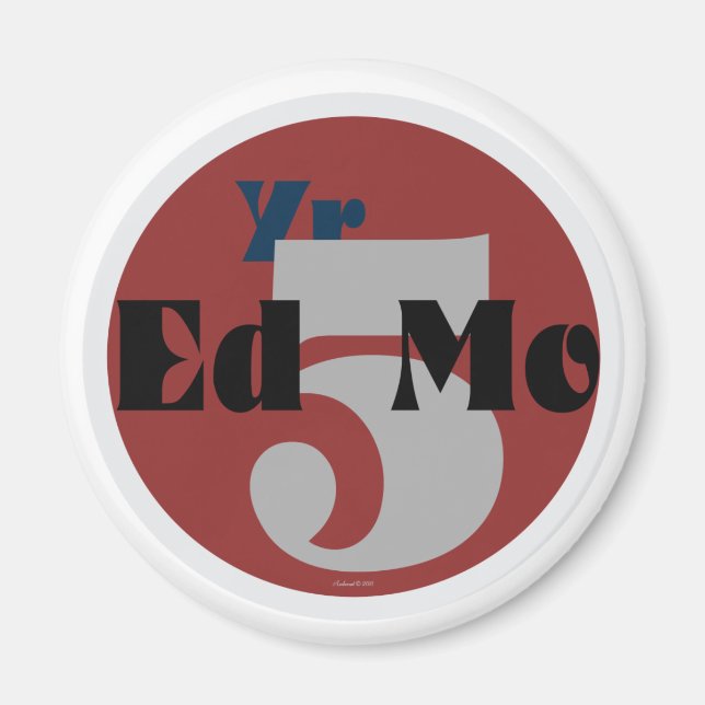 Imã ímã EdMo Yr5 (Frente)
