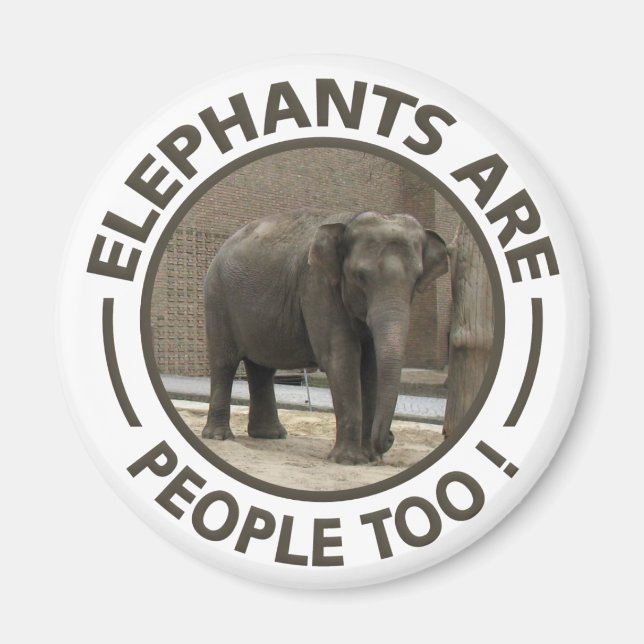 Imã ímã ELEPHANTS (Frente)