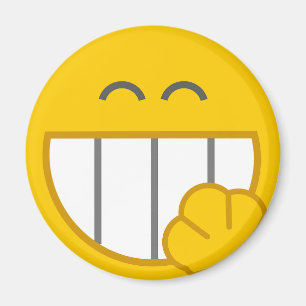 Imã Ímã engraçado bonito do cacifo da cara