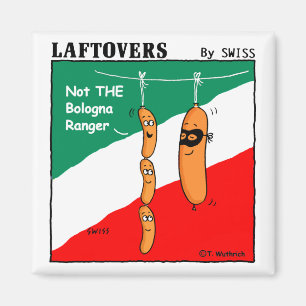 Imã Ímã engraçado da Bolonha do salame para amantes