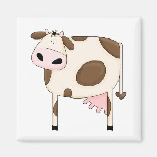 Imã Ímã engraçado da vaca parva do humor do país
