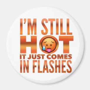 Imã Ímã Engraçado Flash Quente Menopausa