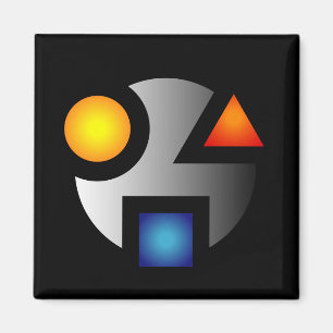 Imã Ímã enigmático do logotipo do MI