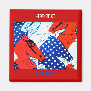 Imã Ímã equestre americano do cavalo