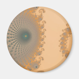 Imã Ímã Espiral Ouro Médio