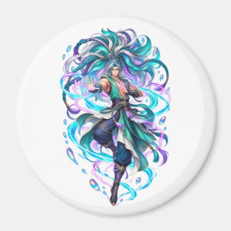 Imã Ímã Fantasia Guerreiro Místico Aqua