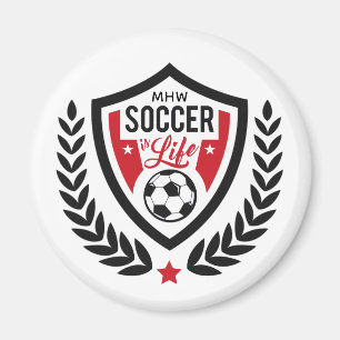 Imã Ímã feito sob encomenda do logotipo do futebol d