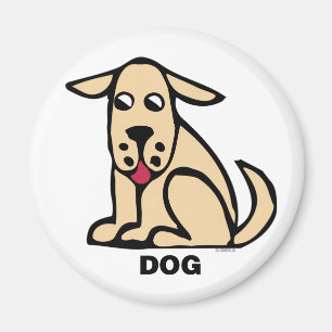 Imã Ímã feliz do cão dos miúdos