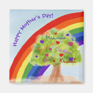 Imã Ímã feliz do dia das mães