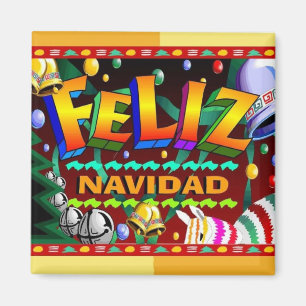 Imã ímã Feliz Navidad
