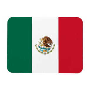 Ímã Imã flexível patriótica com bandeira do México