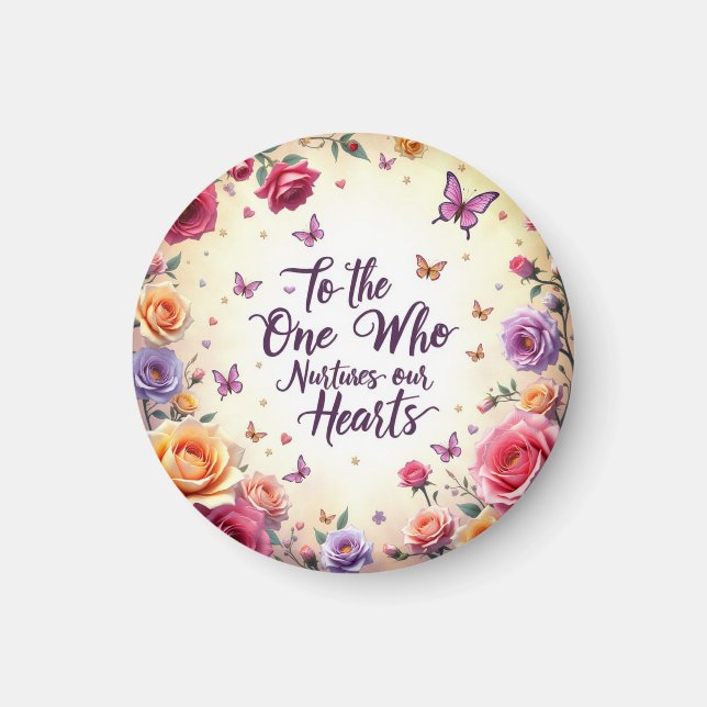 Imã Ímã Floral do Dia das Mães (Frente)