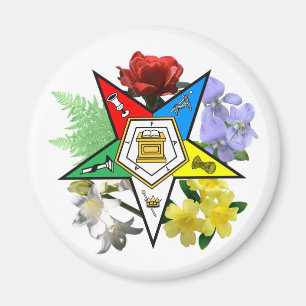Imã Ímã floral do emblema de OES