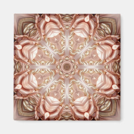 Imã Ímã Floral Laranja Pêssego Elegante