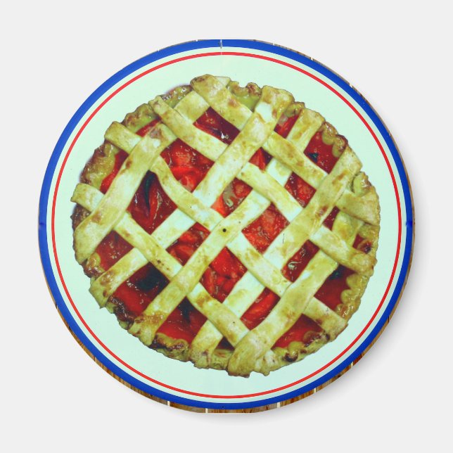 Imã ímã fresco de tarte caseira (Frente)