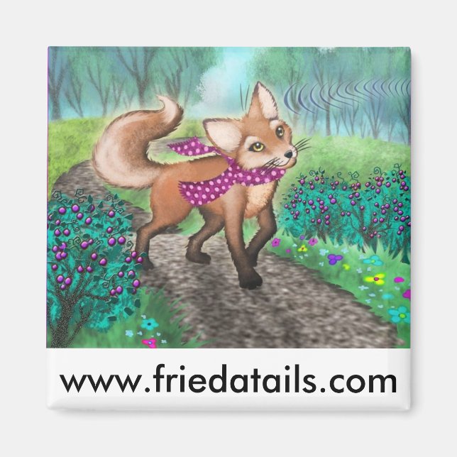 Imã ímã Frieda Tails (Frente)