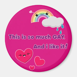 Imã Ímã Gay. Like it! - Pink