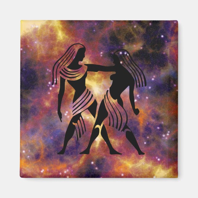 Imã ímã gêmeos gemini (Frente)