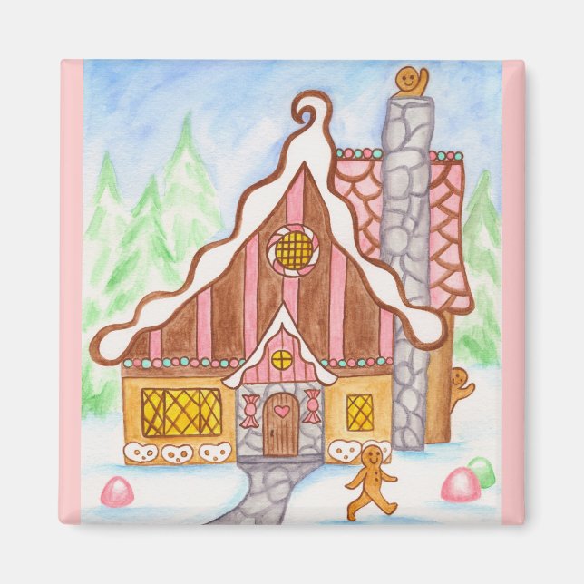 Imã ímã ginger_house_wave (Frente)