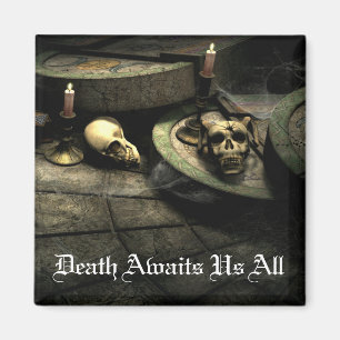 Imã Ímã gótico da arte do domínio das mortes