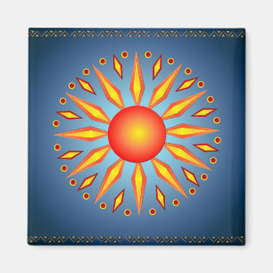 Imã Ímã grande de Sun do solstício de verão