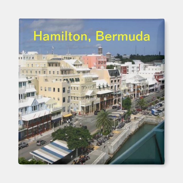 Imã ímã Hamilton Bermuda (Frente)