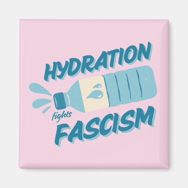 Imã Ímã Hidratação Combate Fascismo (Frente)