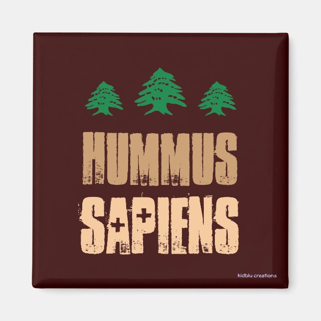 Imã ímã - Hummus Sapiens (Frente)