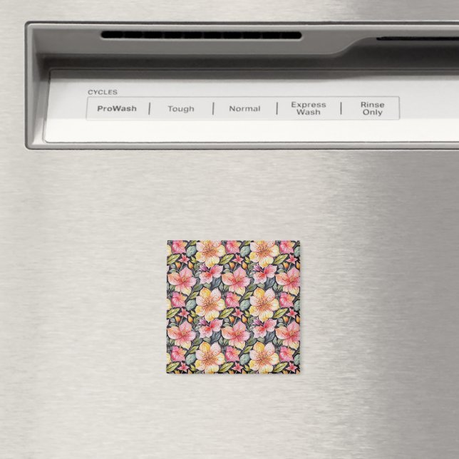 Imã Ímã - Jardim da primavera - Padrão Foral 1 (In Situ (Dishwasher))