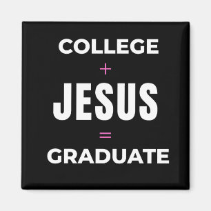 Imã Ímã Jesus+Faculdade = Graduado