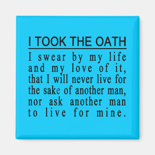 Imã ímã John Galt Oath