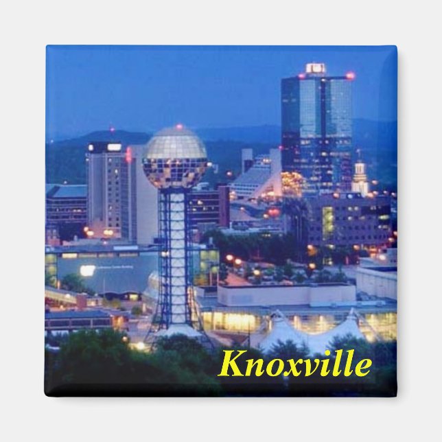 Imã ímã Knoxville Tennessee (Frente)