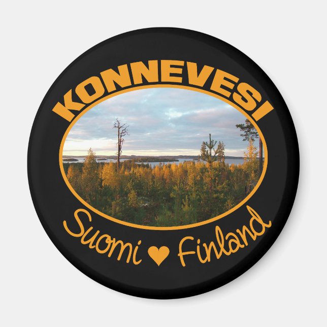 Imã ímã Konnevesi (Frente)