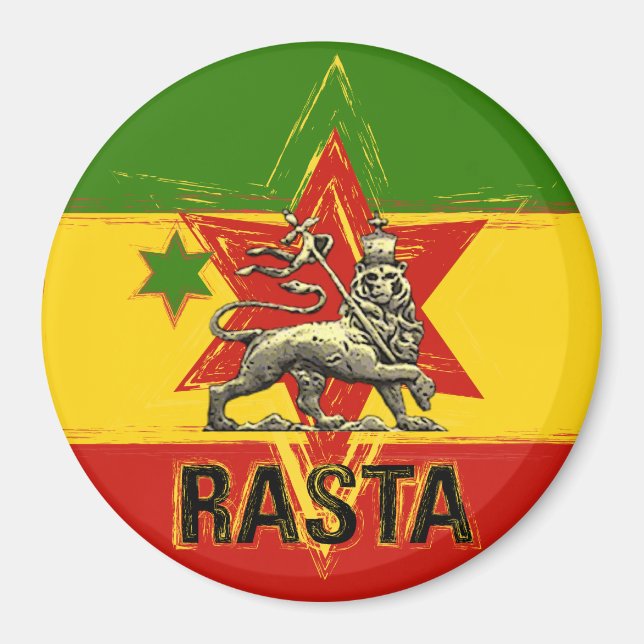 Imã Ímã Leão de Judá Rasta Irie (Frente)