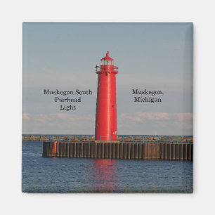 Imã Ímã leve sul de Muskegon Pierhead