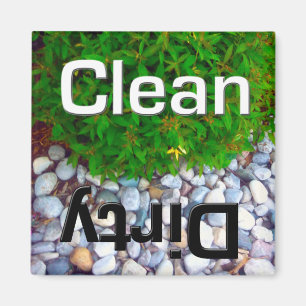 Imã Ímã limpo e sujo da máquina de lavar louça