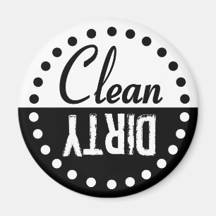 Imã Ímã limpo e sujo da máquina de lavar louça