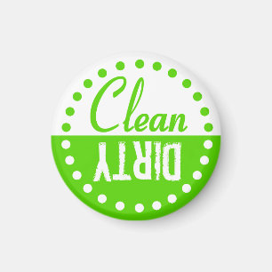 Imã Ímã limpo e sujo do verde limão da máquina de