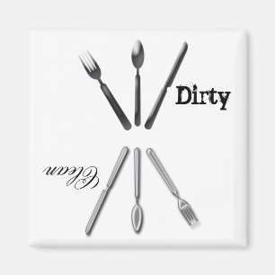 Imã Ímã limpo sujo da máquina de lavar louça