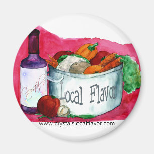 Imã Ímã local do sabor de Crystla