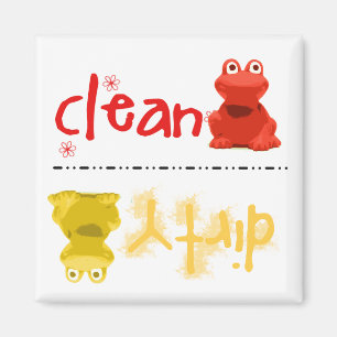 Imã Ímã louco da máquina de lavar louça dos sapos