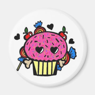 Imã Ímã mau do cupcake