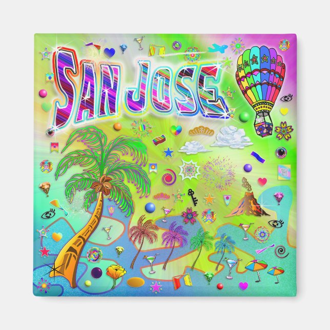 Imã Ímã Melodia Atemporal de San Jose (Frente)