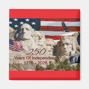 Imã Ímã Mount Rushmore América 250