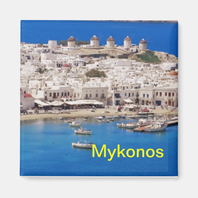 Imã ímã Mykonos (Frente)