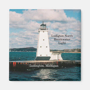 Imã Ímã norte da luz do quebra-mar de Ludington