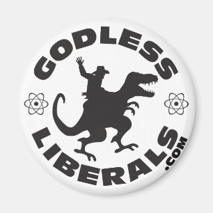 Imã Ímã oficial do logotipo dos liberais Godless