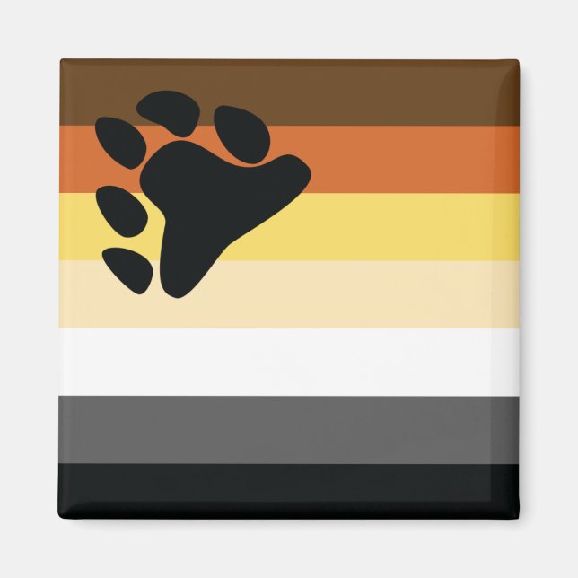 Imã ímã Orgulho de Urso (Frente)