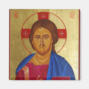 Imã Ímã ortodoxo do ícone de Pantocrator do cristo