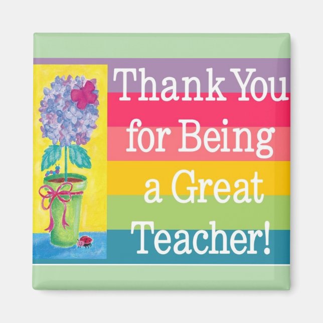 Imã ímã para professor excelente (Frente)